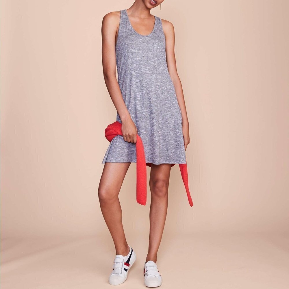 LOU & GREY Racerback Knit Dress L